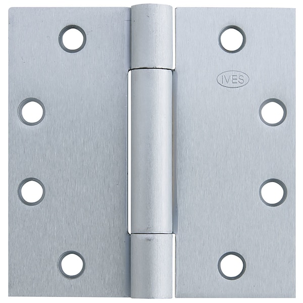 Ives Concealed Bearing Butt Hinge, 4-1/2" x 4-1/2", Square, 630, NRP, STD 3CB1 4.5X4.5 630 NRP - main